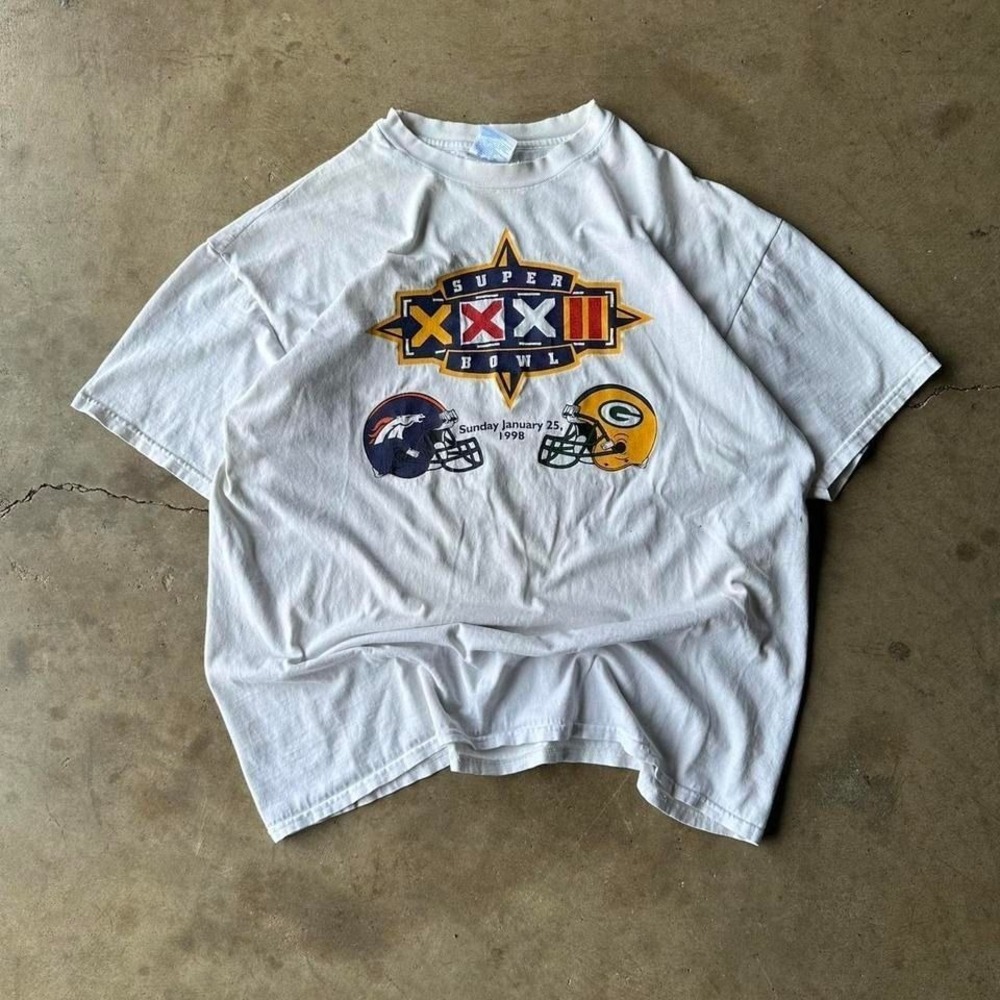 vintage 90s 1998 superbowl champions denver broncos